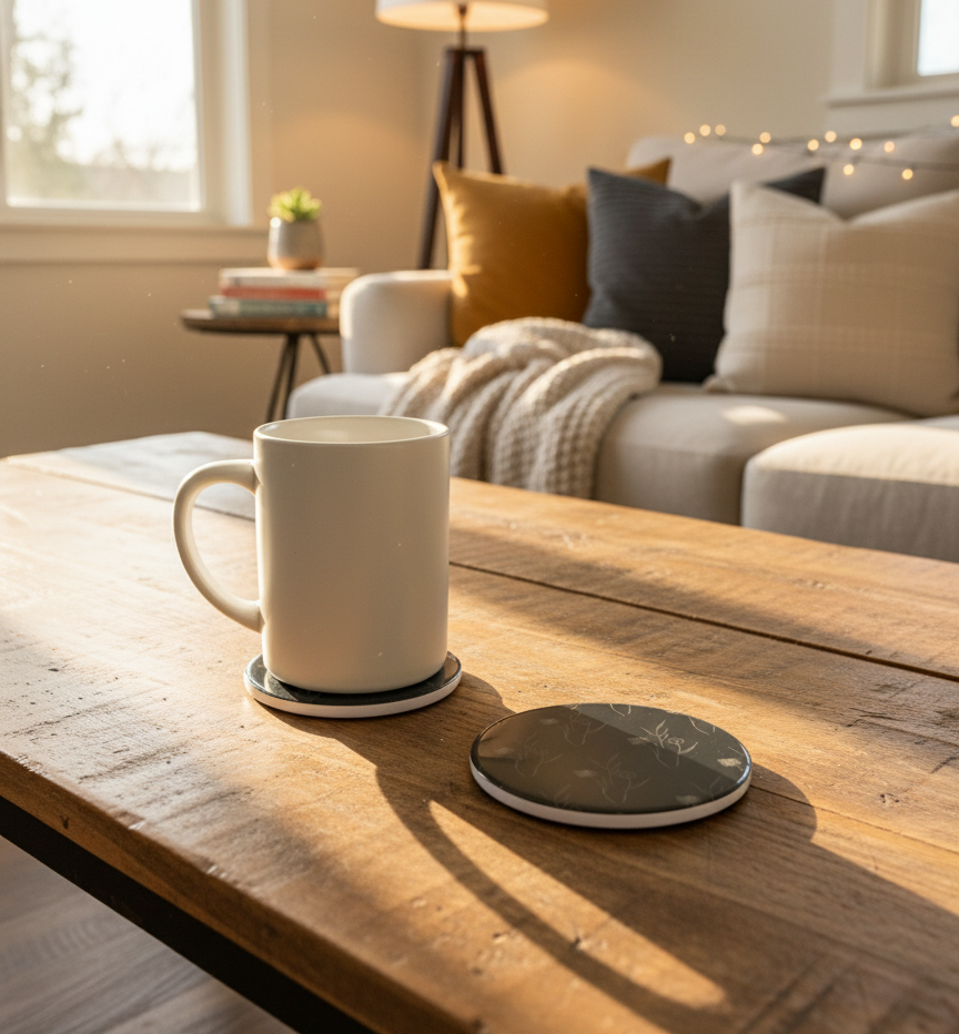 Grandma Helen's Garden Coaster